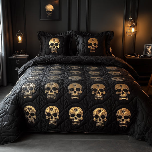 Gothic Skull Duvet Cover Set GFTOTP7612