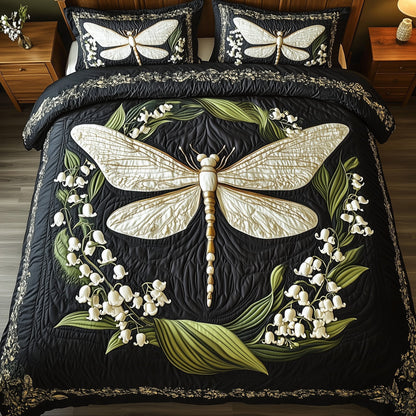 Whispers of the Valley 3-Piece Quilted Bedding Set GFTOTP7627