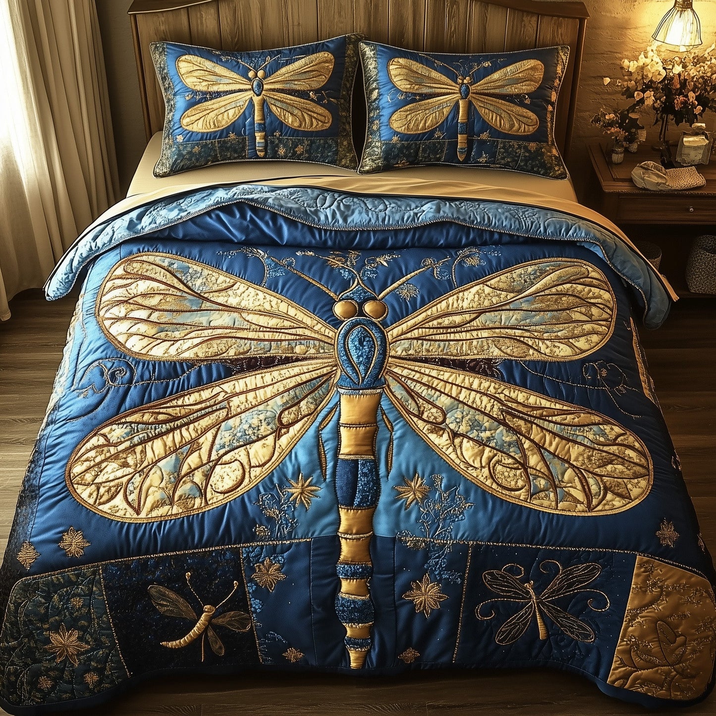 Dancing Wings Duvet Cover Set GFTOTP7651