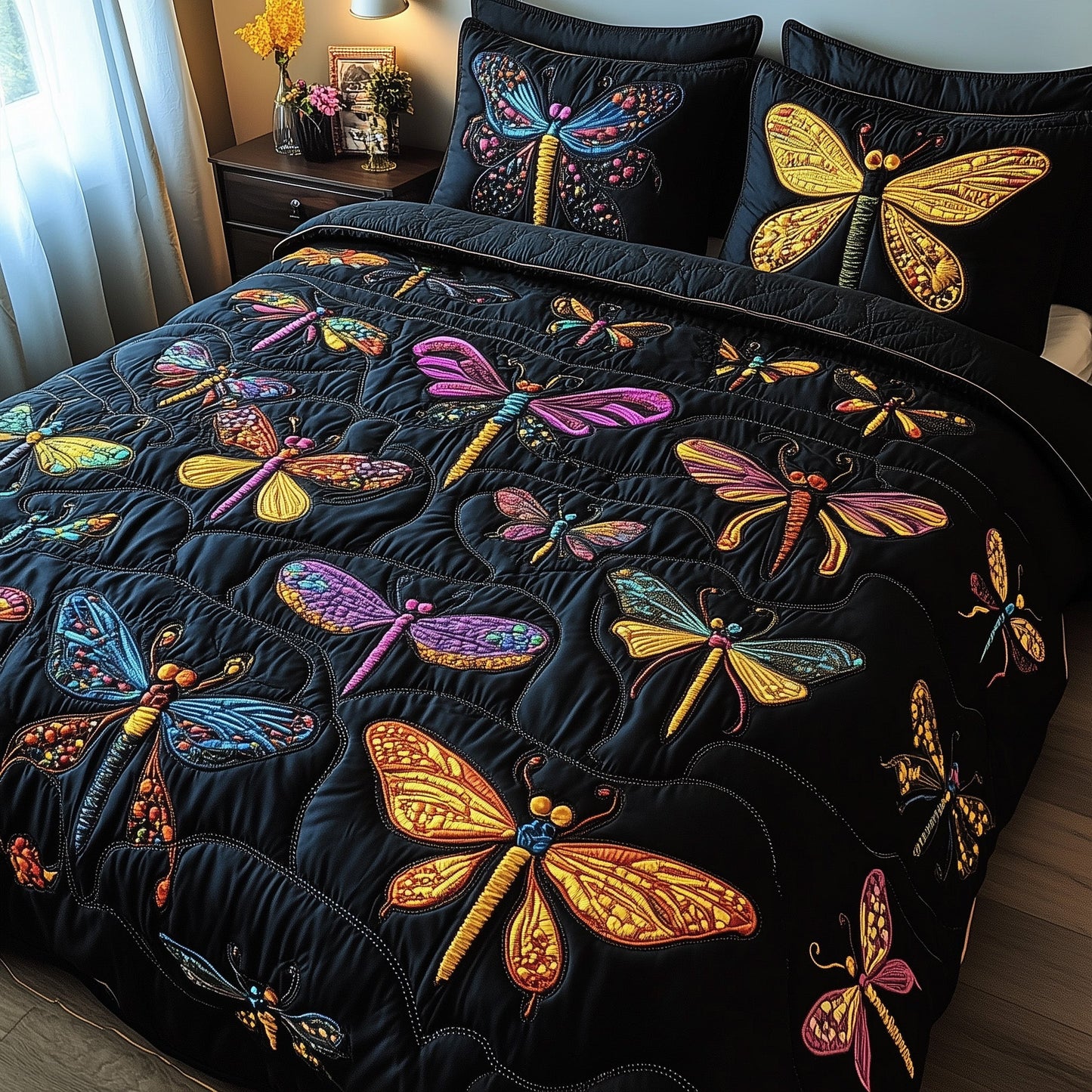 Dancing Wings Duvet Cover Set GFTOTP7652