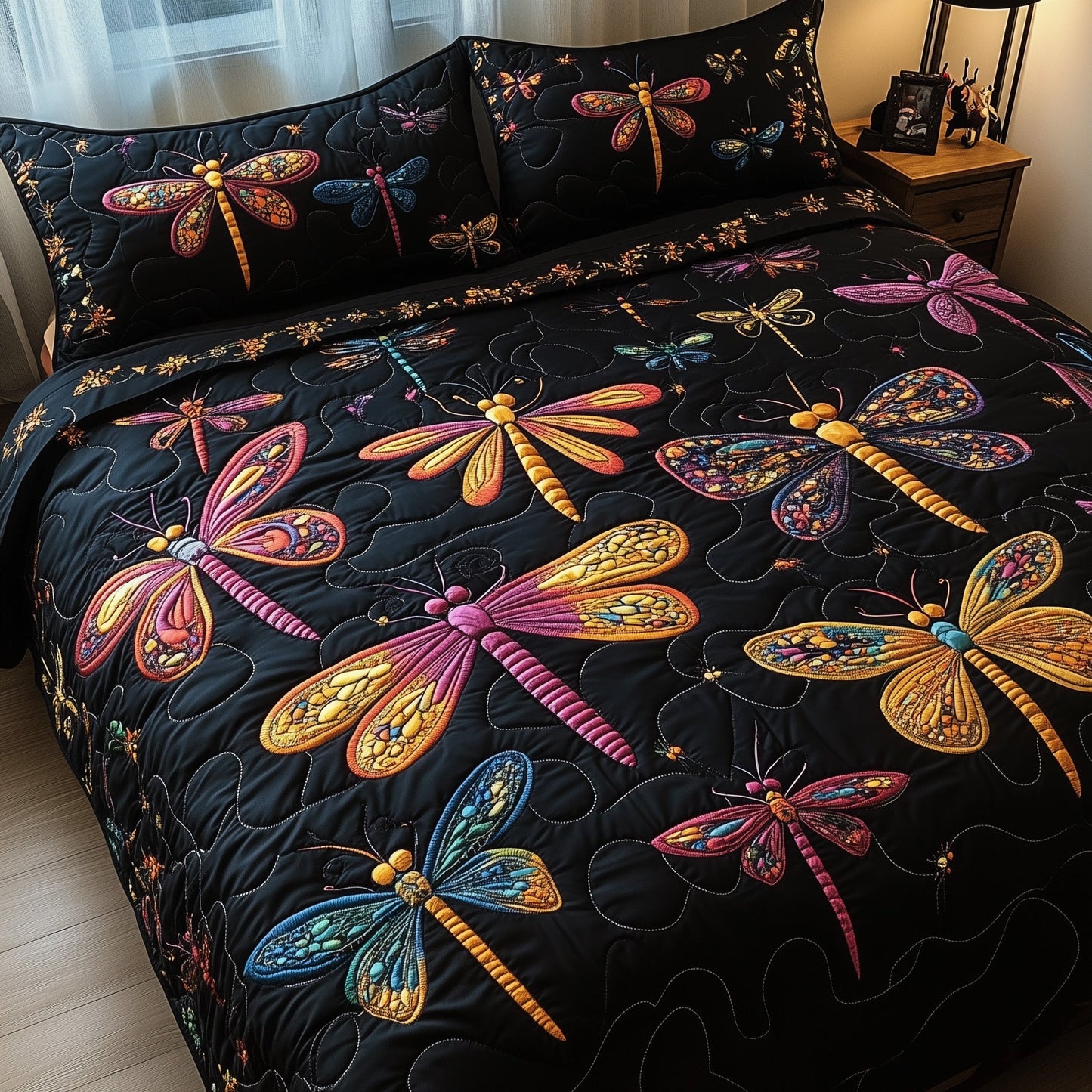 Dancing Wings Duvet Cover Set GFTOTP7655