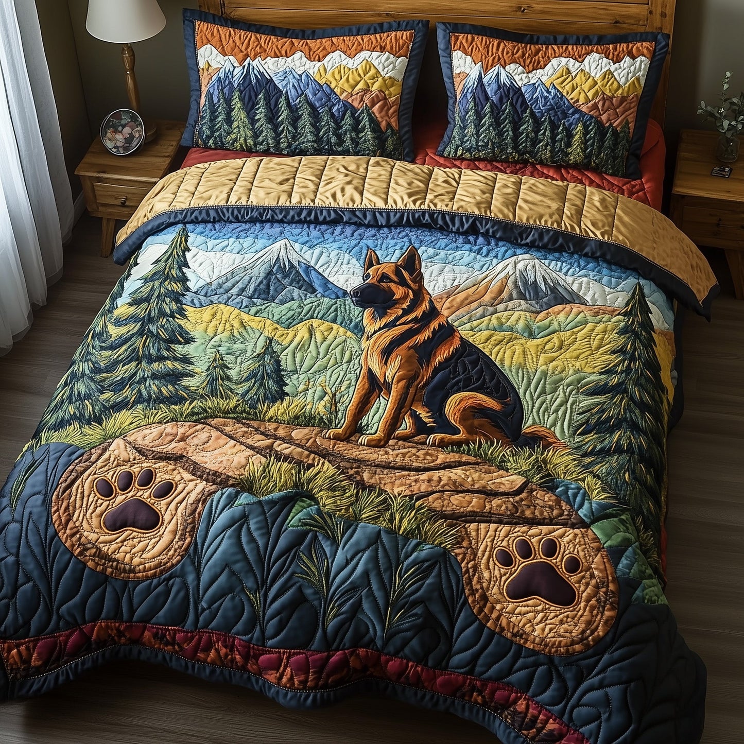 Shepherd Trail Journey 3-Piece Quilted Bedding Set GFTOTP7775