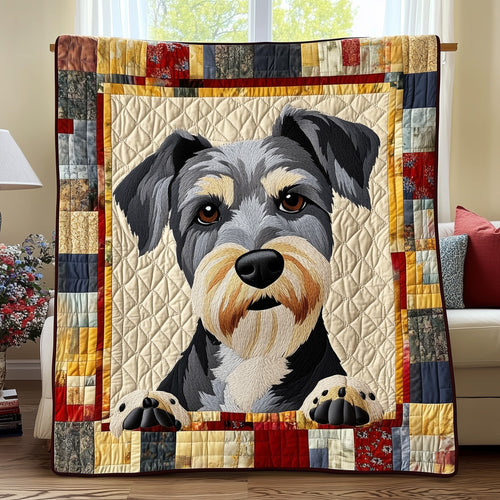 Schnauzer Quilted Blanket GFTOTP7802