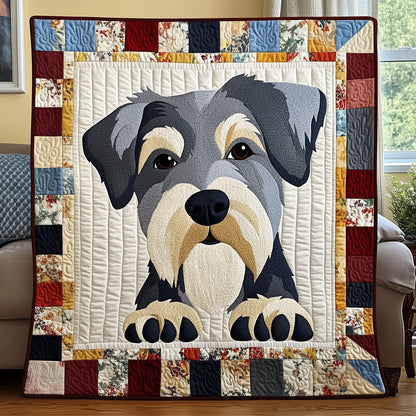 Schnauzer Quilted Blanket GFTOTP7803