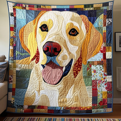 Lab Snuggles Quilted Blanket GFTOTP7818
