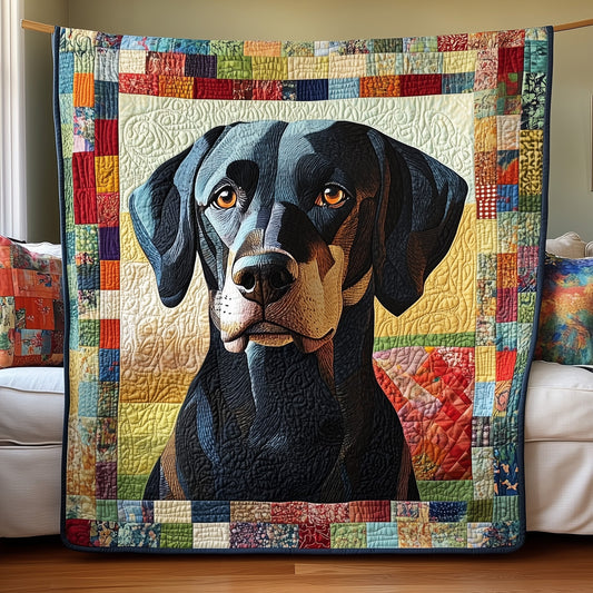 Lab Snuggles Quilted Blanket GFTOTP7823