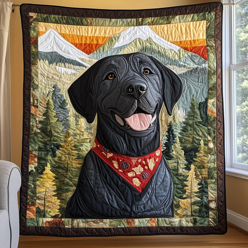 Lab Snuggles Quilted Blanket GFTOTP7827