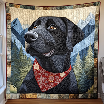 Lab Snuggles Quilted Blanket GFTOTP7828