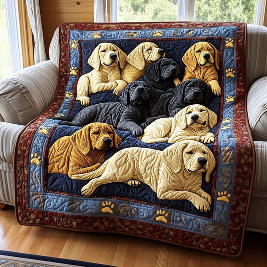 Dreaming Lab Snuggle Quilted Blanket GFTOTP7842