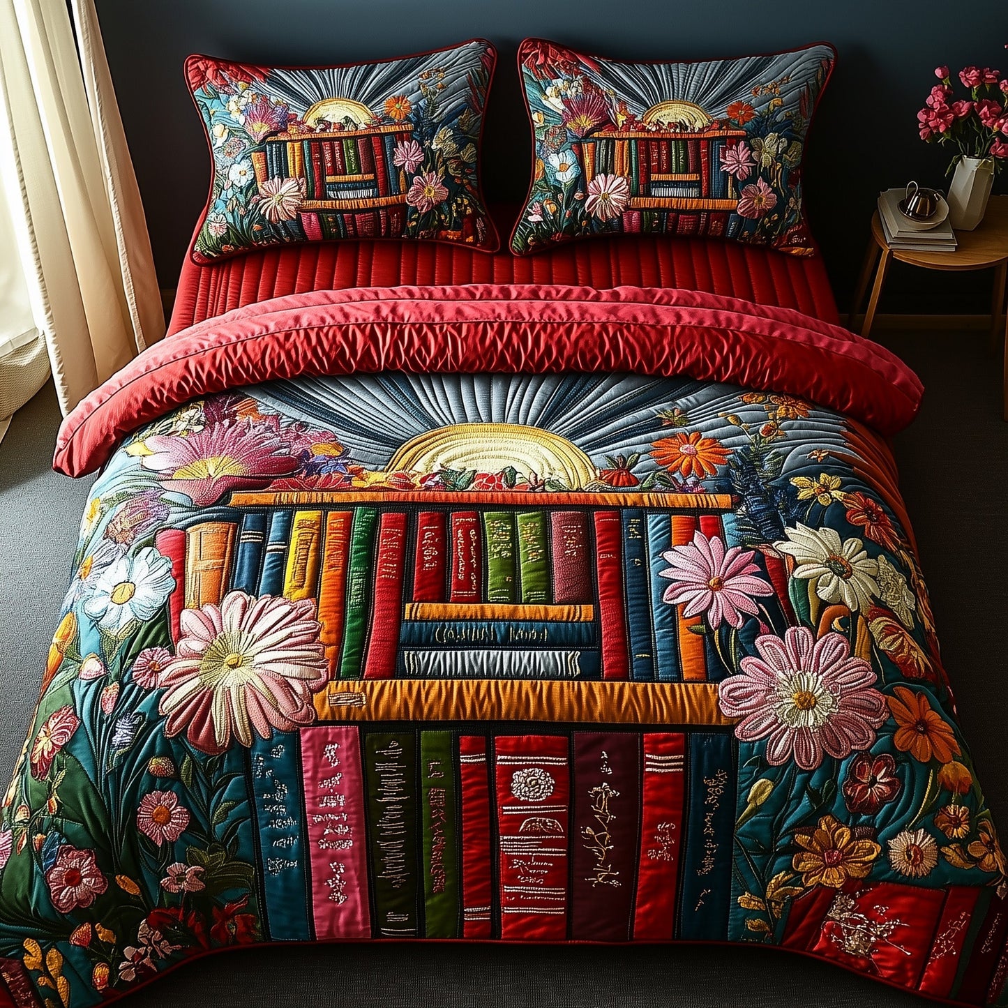 Book Haven Duvet Cover Set GFTOTP7851