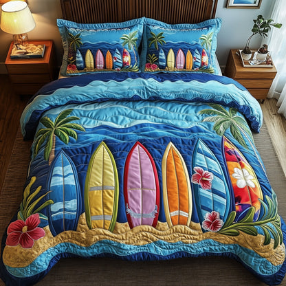 Tropical Wave Rider Duvet Cover Set GFTOTP7867