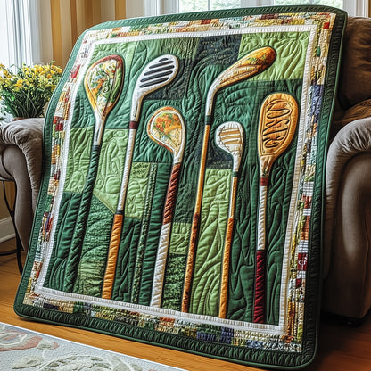 In the Golf Bag Quilted Blanket GFTOTP8046
