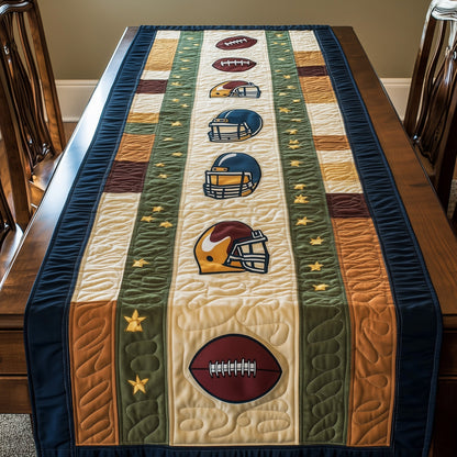 Gridiron Glory Quilted Table Runner GFTOTP8104