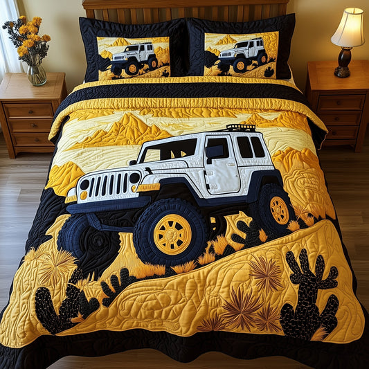 OffRoad Legends 3-Piece Quilted Bedding Set GFTOTP8267
