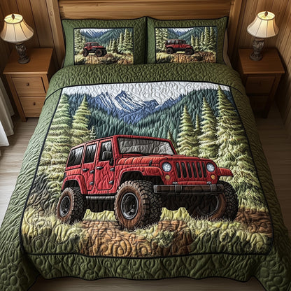 OffRoad Legends 3-Piece Quilted Bedding Set GFTOTP8270