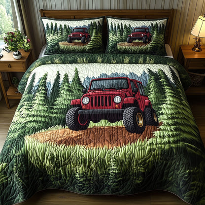 OffRoad Legends 3-Piece Quilted Bedding Set GFTOTP8272