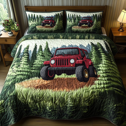 OffRoad Legends 3-Piece Quilted Bedding Set GFTOTP8272