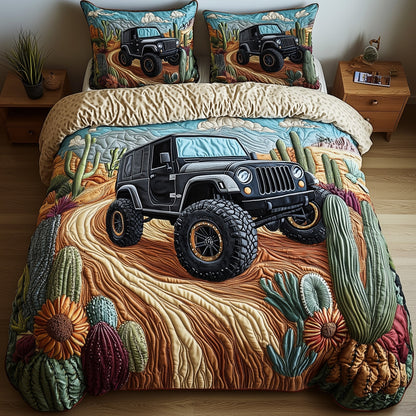 OffRoad Legends 3-Piece Quilted Bedding Set GFTOTP8277