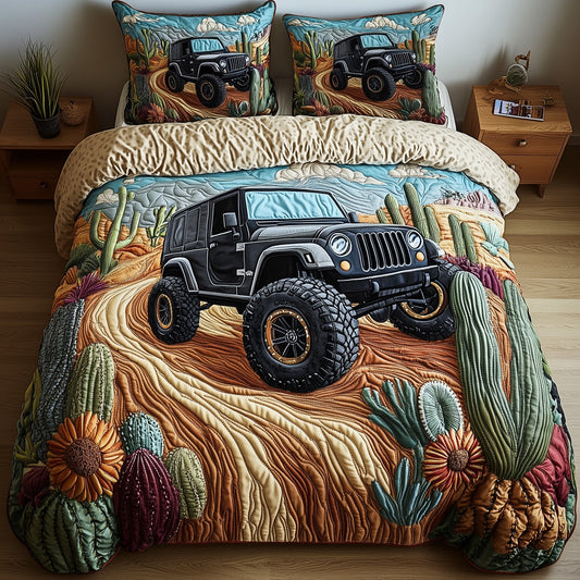 OffRoad Legends 3-Piece Quilted Bedding Set GFTOTP8277