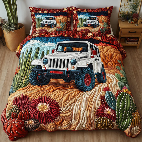 OffRoad Legends 3-Piece Quilted Bedding Set GFTOTP8279