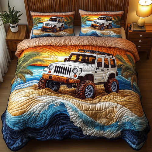 OffRoad Legends 3-Piece Quilted Bedding Set GFTOTP8280