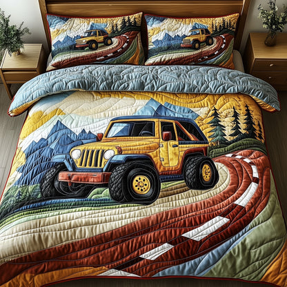 OffRoad Legends 3-Piece Quilted Bedding Set GFTOTP8283
