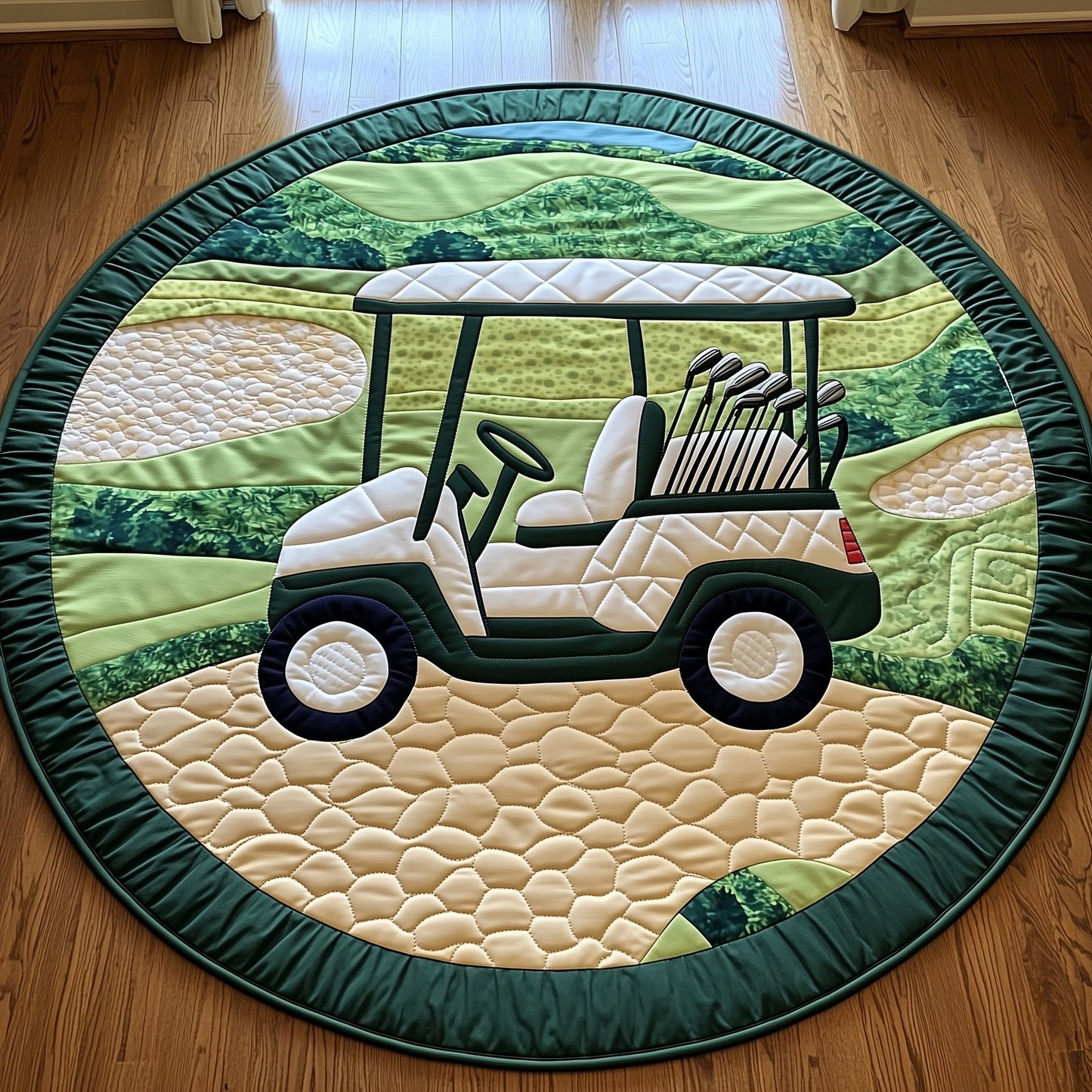 Greenside Rider Quilted Round Mat GFTOTP8310