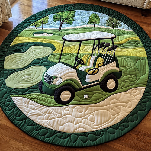 Greenside Rider Quilted Round Mat GFTOTP8312