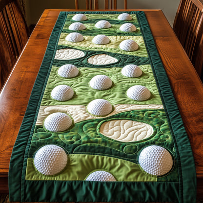 Greenside Charm Quilted Table Runner GFTOTP8330