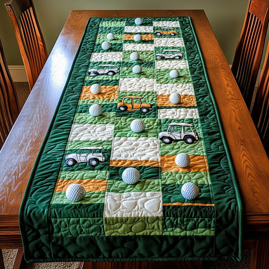 Greenside Charm Quilted Table Runner GFTOTP8335