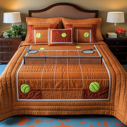 The Grand Slam 3-Piece Quilted Bedding Set GFTOTP8355