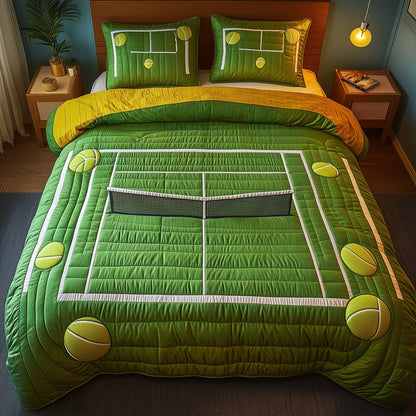 The Grand Slam 3-Piece Quilted Bedding Set GFTOTP8360