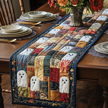 Whispers in the Library Quilted Table Runner GFTOTP8397