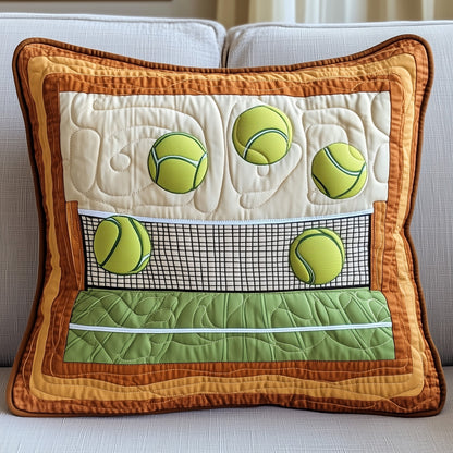 Tennis Time Quilted Pillow Case GFTOTP8427