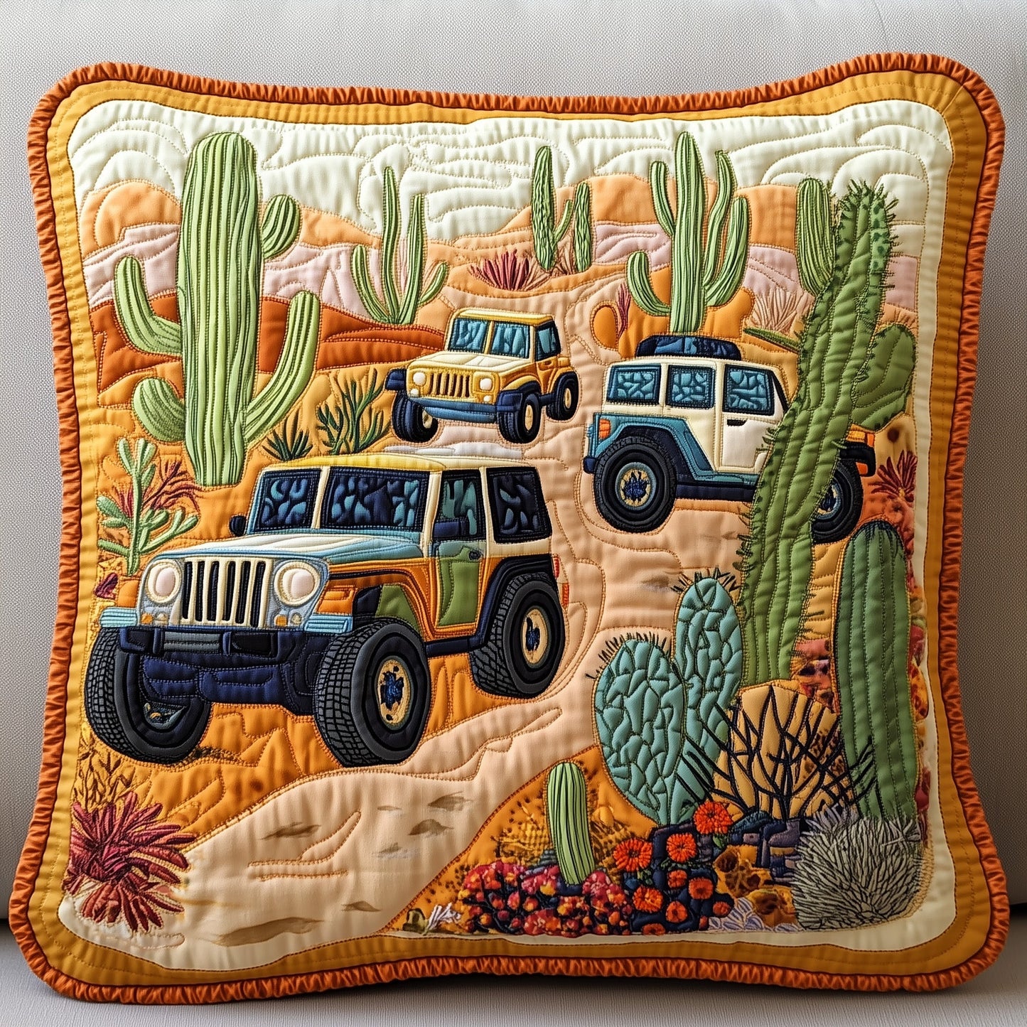 OffRoad Legends Quilted Pillow Case GFTOTP8430