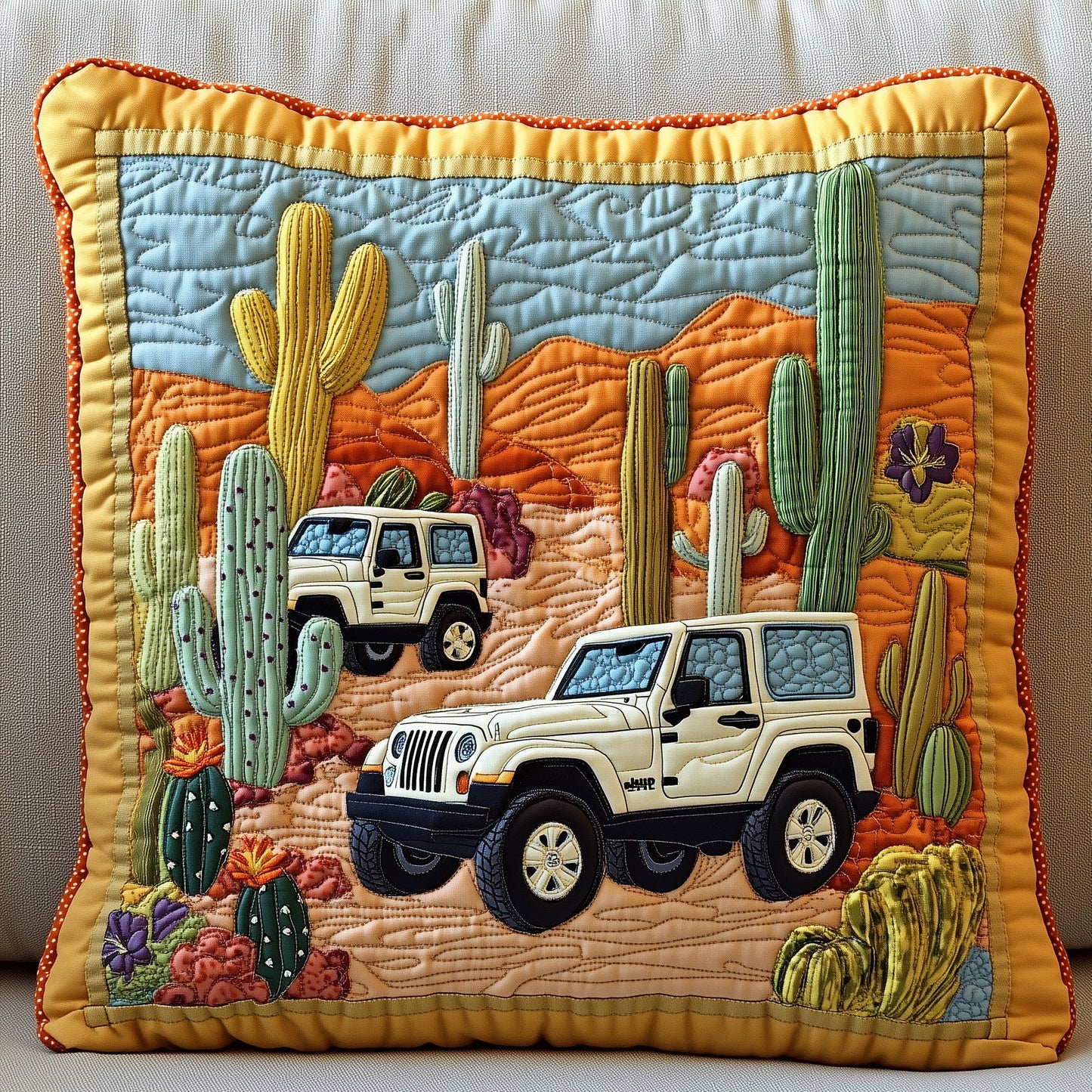OffRoad Legends Quilted Pillow Case GFTOTP8433
