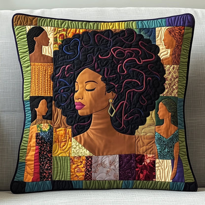 Divine Melanin Quilted Pillow Case GFTOTP8509