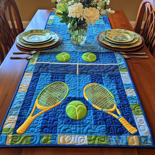 Tennis Club Quilted Table Runner GFTOTP8567