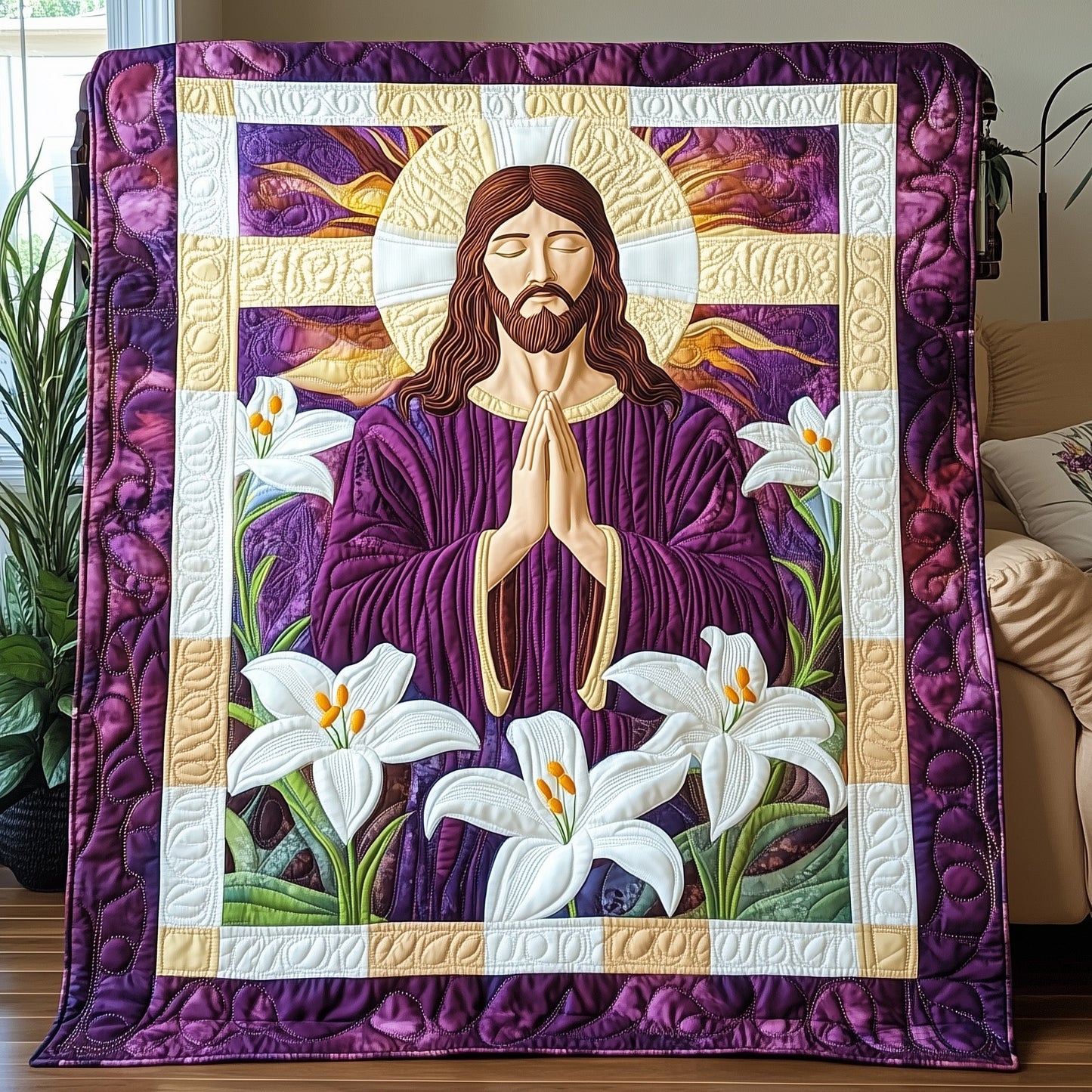 Divine Embrace Quilted Blanket GFTOTP8584