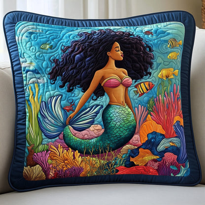 Enchanted Mermaid Quilted Pillow Case GFTOTP8628