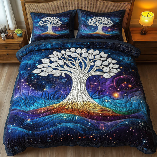 Ancient Skywood 3-Piece Quilted Bedding Set GFTOTP8779