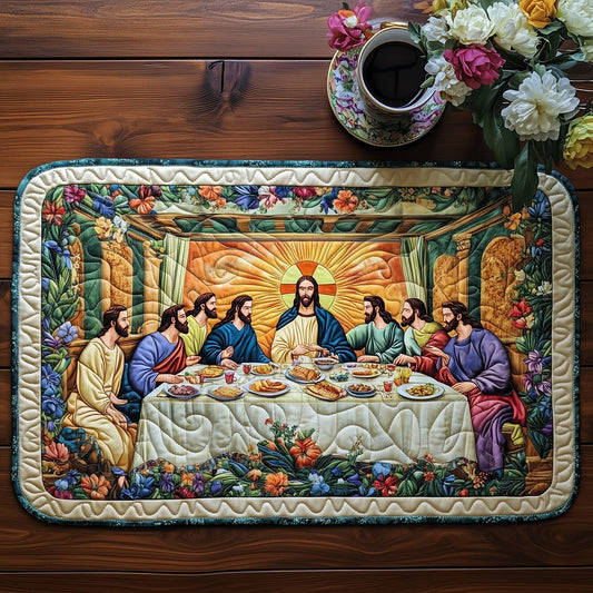 Sacred Supper Quilted Place Mat GFTOTP8810
