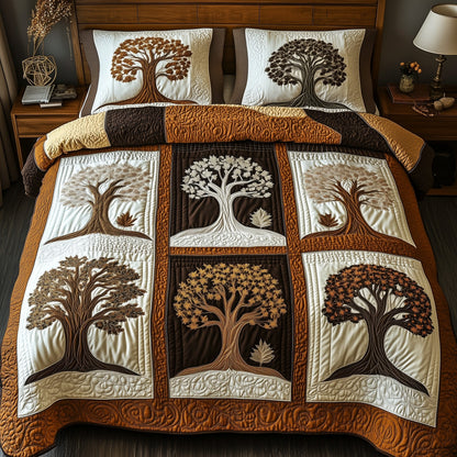 Woodland Haven 3-Piece Quilted Bedding Set GFTOTP8826