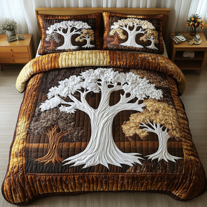 Woodland Haven 3-Piece Quilted Bedding Set GFTOTP8827