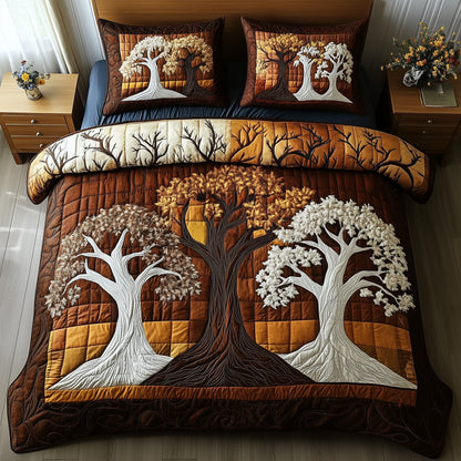Woodland Haven 3-Piece Quilted Bedding Set GFTOTP8828