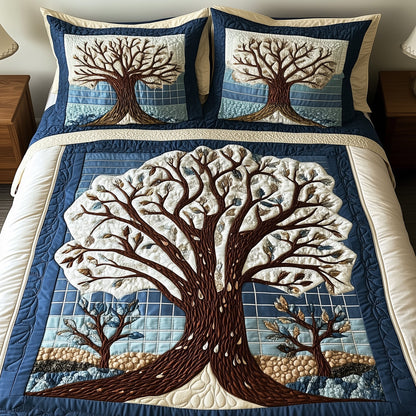 Woodland Haven 3-Piece Quilted Bedding Set GFTOTP8831