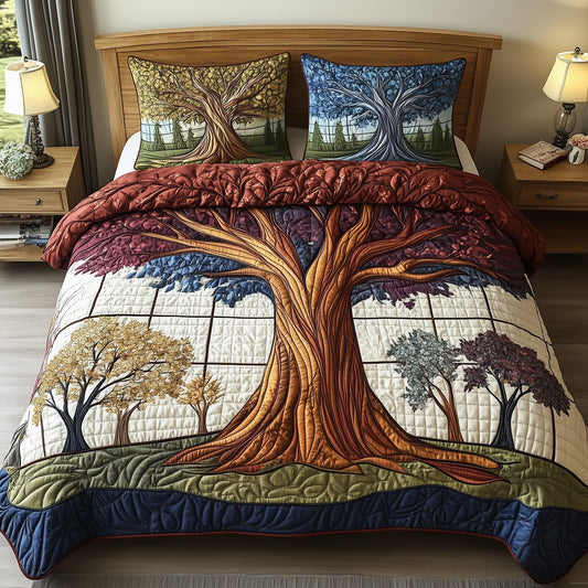 Woodland Haven 3-Piece Quilted Bedding Set GFTOTP8832