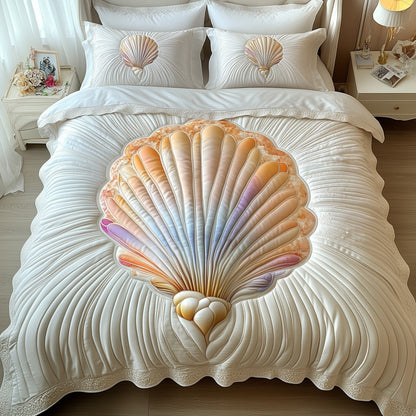 Sea Breeze 3-Piece Quilted Bedding Set GFTOTP8917