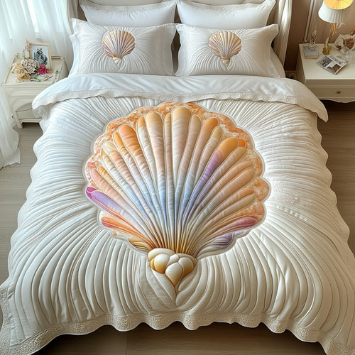 Sea Breeze 3-Piece Quilted Bedding Set GFTOTP8917