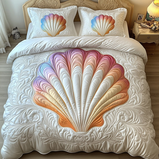 Sea Breeze 3-Piece Quilted Bedding Set GFTOTP8918